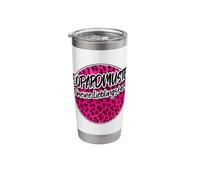 Leopardprint Leopardmuster Pink Punk Lieblingsfarbe Cheetah Stainless Steel Insulated Tumbler