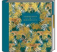 Leopards and Palms Address and Birthday Book