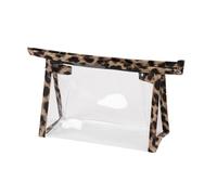 Leopards Dolls Makeup Bag Fashion Handbag for Girl Women Large Capacity Storage Bag Waterproof Transparent Toiletry Waterproof Cosmetic