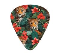 Leopards In The Jungle Guitar Picks Gift Set - Smooth Durable Plectrums For Acoustic, Electric & Bass Guitar, Perfect Present For Guitar Lovers & Musicians