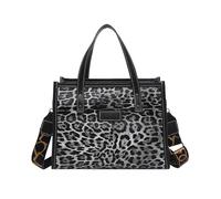 Leopards Print PU Leather Shoulder Bag For Women Crossbody Bags With Adjustable Strap Casual Handbag Satchel Purse Leopard Shoulder Bag