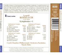 LEOPOLD KOZELUCH: SYMPHONIES, VOL. 1 NEW CD
