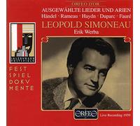 Leopold Simoneau - SIMONEAU:LIEDERABEND