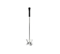 Leopold Vienna 1-Piece 220mm stainless steel/silicone Coctail Mixing Stick, Silver