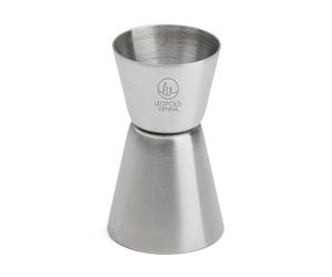 Leopold Vienna Cocktail Measure, Stainless Steel Jigger 20/40 ml