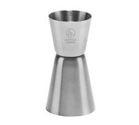 Leopold Vienna Cocktail Measure, Stainless Steel Jigger 30/50 ml | Dishwasher Safe Spirit Measure, Double Jigger for Cocktail Mixing, Ø 4.5 x 9.0 cm
