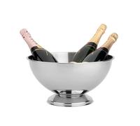 Leopold Vienna Wine Cooler, Stainless Steel Bowl, Ø 35 x 18.7 cm - Silver