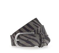 Leora Leather Belt - male - B.BELT - Belts - Gray - 80 CM - Accessories 80 CM