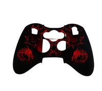 LEORX Silicone Protective Cover Case for Xbox 360 Controller (Red)