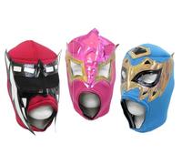 Leos Imports Lucha Libre Mask Pack - 3-Pack or 5-Pack of Classic & Modern Mexican Luchador Costume (3)