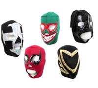 Leos Imports Lucha Libre Mask Pack - 3-Pack or 5-Pack of Classic & Modern Mexican Luchador Costume (5)