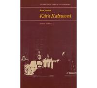 Leos Janacek – Kat'a Kabanova – Cambridge Opera Handbooks – Cambridge University Press