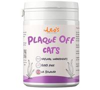 LEO's Plaque Off Cats | 200g | Pet Teeth Cleaning | Cat Breath Freshener Dental Product | 100% Natural | No Cat Toothbrush required | Plaque Remover For Cats
