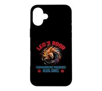 Leo's Roar Embraces Commanding Presence and Regal Grace Case for iPhone 16 Plus