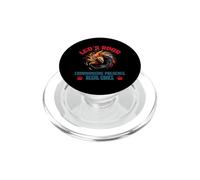 Leo's Roar Embraces Commanding Presence and Regal Grace PopSockets PopGrip for MagSafe