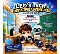 Leo's Tech Detective Adventures: The Air Purifier & Solar Wheel Adventure: Leo科技侦探冒险系列 第一册：空气净化器与太阳能大冒险 (Bilingual Edition): 1