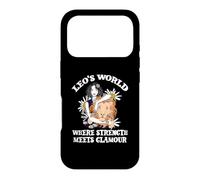 Leo's World Where Strength Meets Glamour Case for iPhone 17 Pro