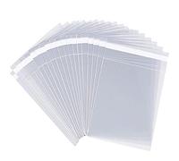 LEOSINDA 100pcs 9 X 12 Clear Sealable Cellophane Bags Dim Sum Bags Biscuit Bags Cellophane Candy Bags Resealable Plastic Polythene Bags Gift Packaging Plastic Small Business Packaging 1.3mil…