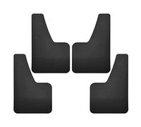 LEOSOX Mudflaps Mudguards Carbon Fiber Mud Flaps Splash Guards Compatible With Ford Transit Connect Custom Tourneo MK5 MK6 MK7 MK8 E-150 E250 (Color : 4Pcs Black)