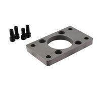 LEOTNNDQ 1PCS MDBB MBB Cylinder mounting and fixing base Foot Head Rod side flange Single Double clevis pivot bracket MB- F L D C B 03 04 05(MB-F (FA FB),04 -MBB MDBB40)