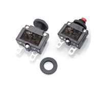 LEOTNNDQ 1Pcs Mini Current Overload Protector Switch Circuit Breaker 2A 3A 4A 5A 6A 8A 10A 15A 20A 25A 30A 40A Power Supply(R1ed,11A)