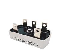 LEOTNNDQ Three Phase Rectifier Bridge Diode Module Aluminum Metal Case 10A 20A 25A 35A 50A 1000V SQL5010 SQL2010 SQL3510 SQL-1010(SQL2010)