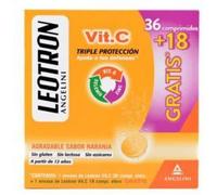 Leotron Vitamin C Effervescent With Zinc And Selenium Tablets 54 Units Clear One Size