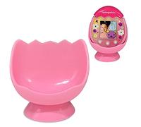 LeoTube Desktop Dock Cradle for Tamagotchi Pix Pet with Camera (Pink)