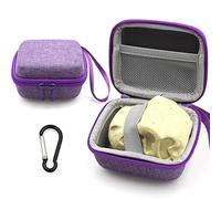 LeoTube Hard Carrying EVA Case Compatible with Bitzee Jurassic World Interactive Dinosaur Toy, Storage Travel Holder for Bitzee Virtual Electronic Pets Accessories for Kids (Case Only) (Purple)