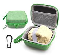 LeoTube Hard Carrying EVA Case Compatible with Bitzee Jurassic World Interactive Dinosaur Toy, Storage Travel Holder for Bitzee Virtual Electronic Pets Accessories for Kids (Case Only) (Green)