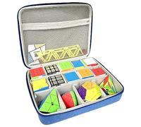LeoTube Speed Cube Hard EVA Case Bag Compatible with Shashibo/for Rubik’s/for Jurnwey/for Roxenda Brain Teaser Fidget Toy. Storage Travel Holder for Cube Puzzle Travel Game (Case Only) (Blue)