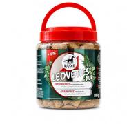 Leovet Leoveties pure grain free | 1.1 kg | Complementary feed for horses | For training or as a reward | With alfalfa, linseed cake, apple and hay cobs | ADMR compliant