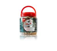 Leovet Leoveties pure grain free | 1.1 kg | Complementary feed for horses | For training or as a reward | With alfalfa, linseed cake, apple and hay cobs | ADMR compliant