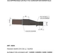 Leovince 16054 Catalytic Converter