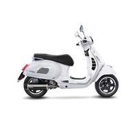LEOVINCE BLACK EXHAUST TERMINAL FIT ON PIAGGIO VESPA GTS 300 SUPER 19-20 INOX-CO