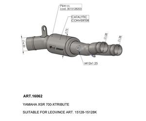 Leovince CAT Conv Manifold 16062