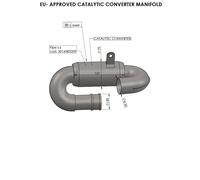 Leovince CAT Conv Manifold Triumph 16055