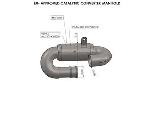 Leovince CAT Conv Manifold Triumph 16055