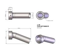 LeoVince DB Killer Insert For BMW K 1300 S 2009-2011