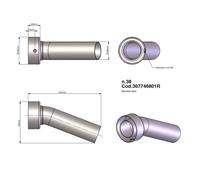 LeoVince DB Killer Insert For BMW K 1300S 2009 2010 2011