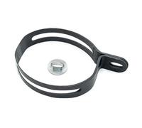 LeoVince Exhaust Clamp Replacement Part Set Exhaust System S22T, Carbon