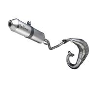 Leovince Exhaust For X-Fight For Rieju Mrt 50 Grey Steel 3281
