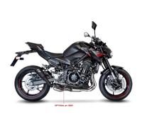 LEOVINCE EXHAUST MUFFLER LV-10 FULL BLACK FIT ON KAWASAKI Z900 20-24 INOX