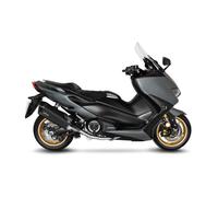 Leovince Lv-12 Black Edition Yamaha T-max 560/tech Max 20-22 Ref:15305b Stainless Steel&carbon Homologated Full Line System unisex