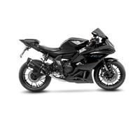 Leovince Exhaust Terminal Factory S Black Edition For Yamaha Yzf-R7 22-23 Inox
