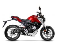 LeoVince full exhaust system LV-10 BLACK E4 HONDA CB 125 R Neo SPs 2018 2020