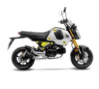 LeoVince full exhaust system LV-10 BLACK EURO 5 HONDA MSX 125 / GROM 2022 2024