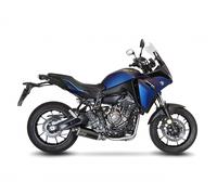 LeoVince full exhaust system LV ONE EVO BLACK EURO 5 YAMAHA TRACER 7 2020 2024