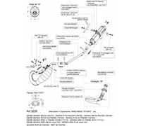 LEOVINCE FULL EXHAUST X-FIGHT FIT ON GILERA RCR 50 03-04 STAINLESS STEEL