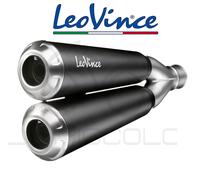 Leovince Gp Duals Complete Exhaust Yamaha Xsr 700 2020 Black/Inox